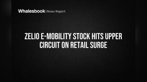 Zelio E-Mobility Stock Hits Upper Circuit on Retail Surge