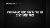 ICICI Lombard Share Price: રોકાણકારો માટે Good News! ICICI સિક્યોરિટીઝે 'BUY' રેટિંગ અને ₹2,250 નો ટાર્ગેટ જાળવી રાખ્યો