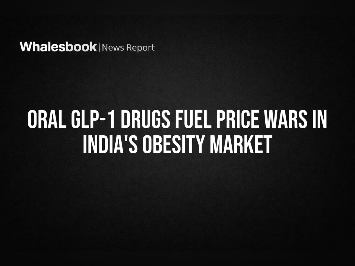 Oral GLP-1 Drugs Fuel Price Wars in India's Obesity Market | Whalesbook