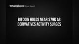 Bitcoin Price: $79K નજીક બિટકોઈન, ડેરિવેટિવ્ઝમાં ભારે ઉછાળો - તેજીના સંકેતો?