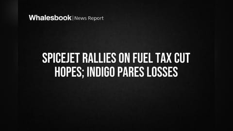 SpiceJet Rallies on Fuel Tax Cut Hopes; IndiGo Pares Losses
