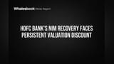 HDFC Bank's NIM Recovery Faces Persistent Valuation Discount