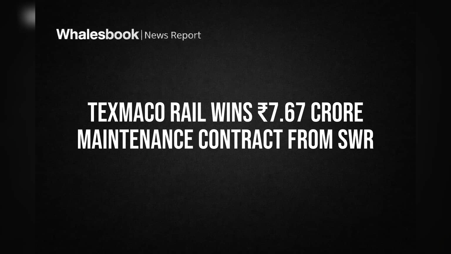 Texmaco Rail: தெற்கு ரயில்வேயிடம் இருந்து ₹7.67 கோடி ஒப்பந்தம் - ஆர்டர் புக் வலுக்கிறது!