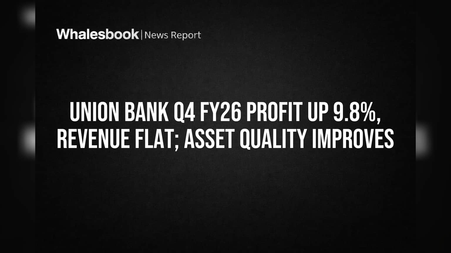Union Bank Share: प्रॉफिटमध्ये **9.8%** वाढ, पण फसवणुकीच्या चिंतेने बाजारात संभ्रम!