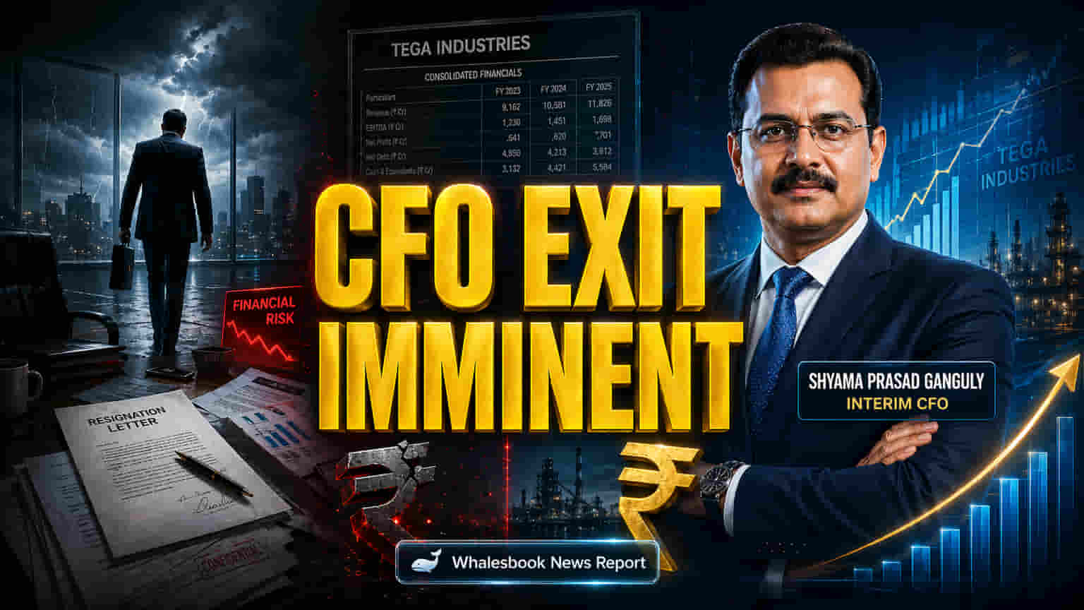 Tega Industries CFO Resigns; Interim Appointed