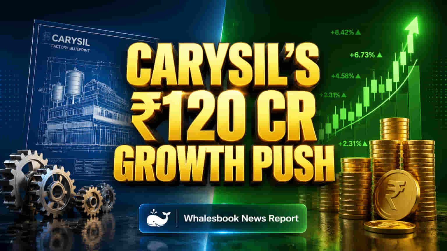 Carysil નો મોટો ધમાકો! ₹120 કરોડનું કેપેક્સ, 2030 સુધીમાં 15-20% ગ્રોથ અને ડેટ-ફ્રી બનવાનો પ્લાન