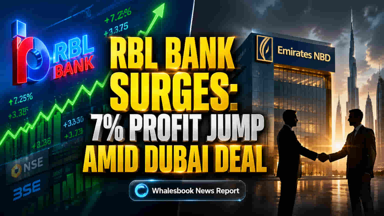 RBL Bank Posts ₹244 Cr Profit, 7% Revenue Growth Amid Emirates NBD Deal