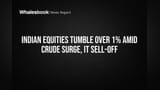ਭਾਰਤੀ ਸ਼ੇਅਰ ਬਾਜ਼ਾਰ 'ਚ ਵੱਡੀ ਗਿਰਾਵਟ: ਕੱਚੇ ਤੇਲ ਨੇ ਵਧਾਈ ਚਿੰਤਾ, IT ਸੈਕਟਰ ਵੀ ਪਿਆ ਪਛਾੜਾ
