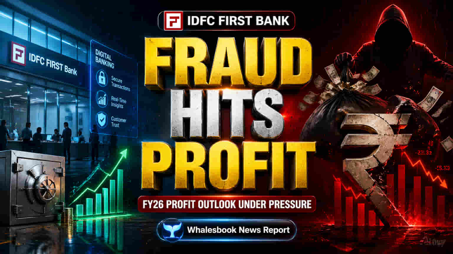IDFC First Bank: **₹645 கோடி** மோசடியால் லாபம் பாதிப்பு! Q4-ல் **₹330.64 கோடி** நெட் ப்ராஃபிட்