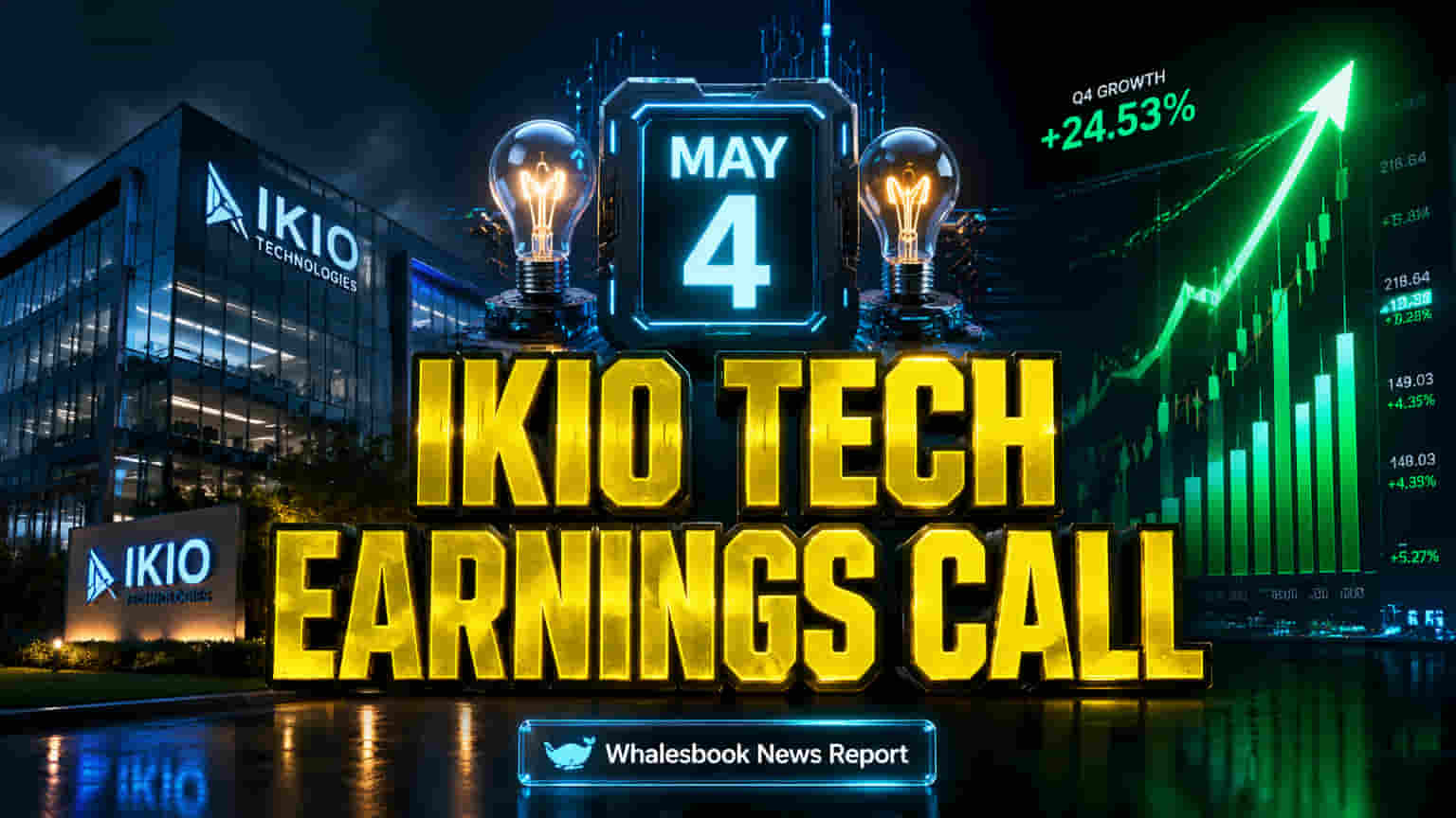IKIO Technologies Sets Q4 FY26 Earnings Call for May 4