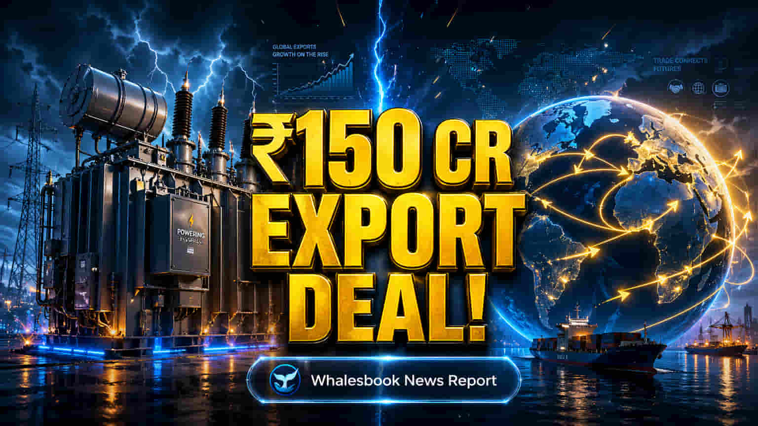 Transformers India Wins ₹150 Cr Export Order for 5 Units