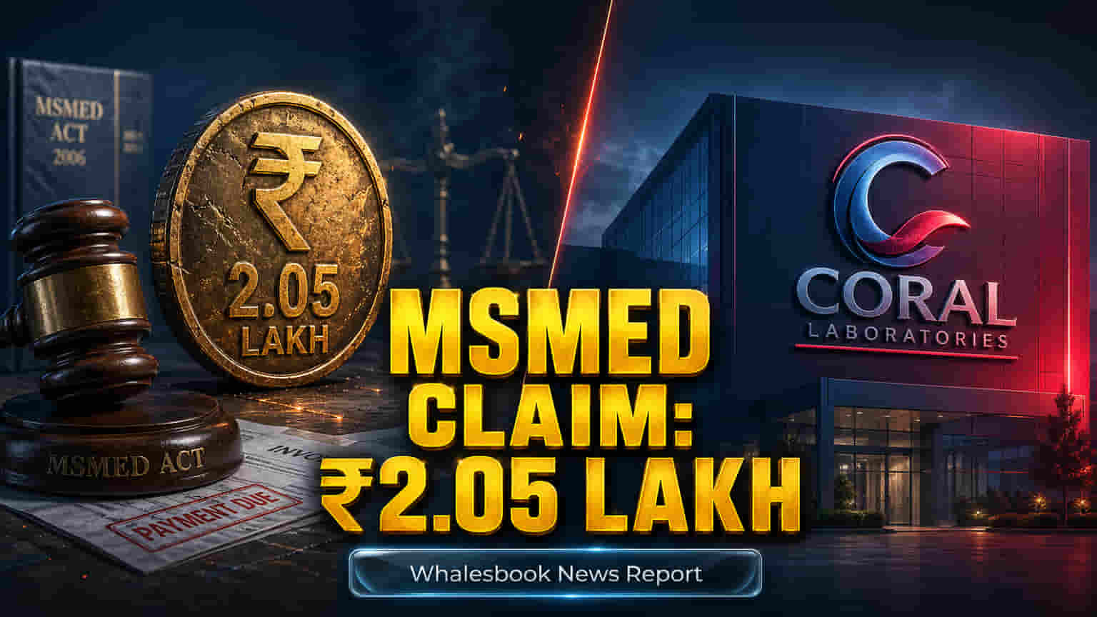 Coral Laboratories Faces ₹2.05 Lakh Claim, Plans to Contest