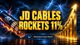 JD Cables Share Price: కంపెనీకి భారీ ఆర్డర్లు.. షేర్ **11%** ర్యాలీ!