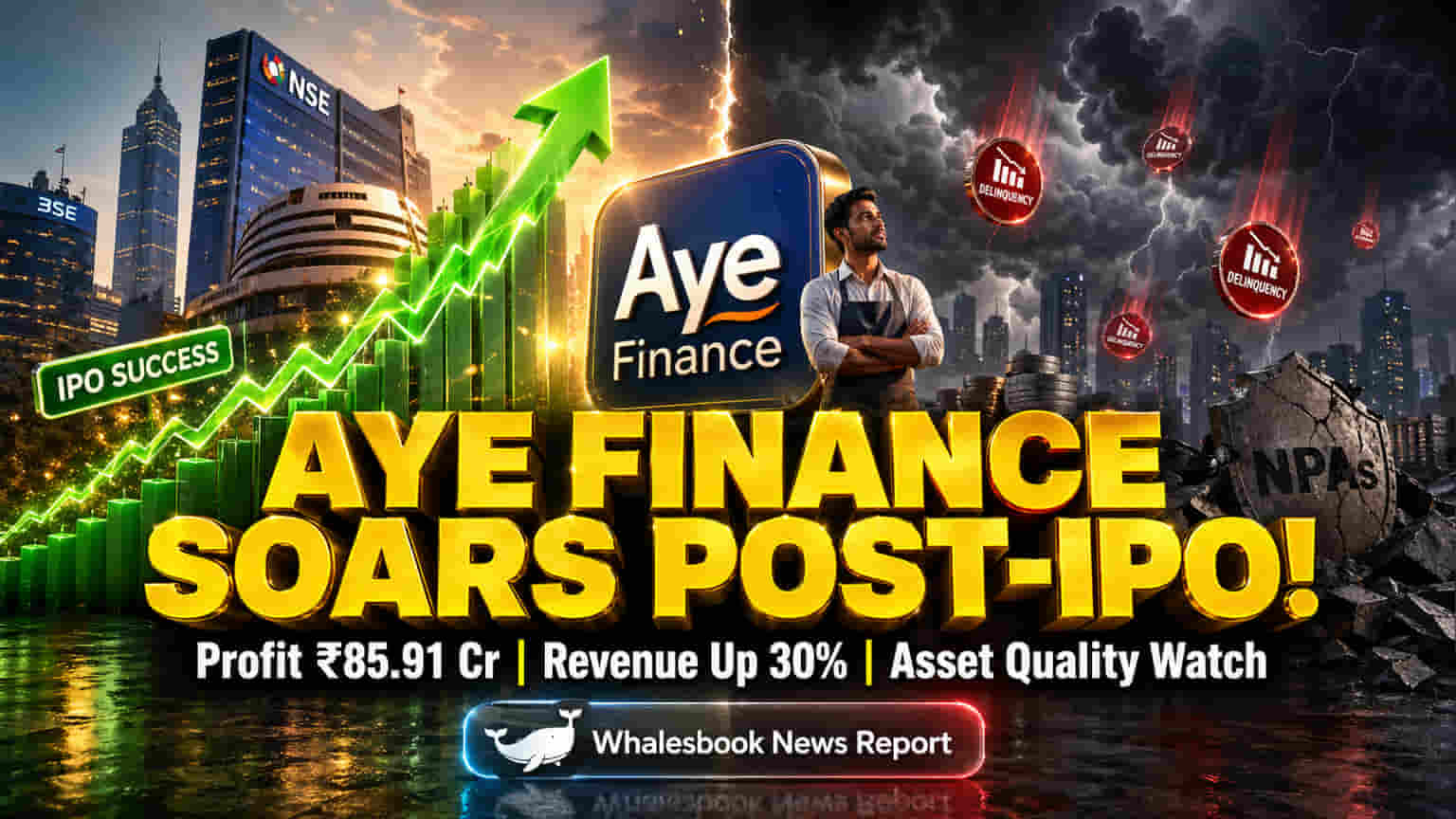 Aye Finance Posts Strong Q4 Profit, Revenue Jumps 30% Post-IPO