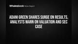 Adani Green Share Price: ఫలితాలతో దూకుడు.. కానీ వ్యాల్యుయేషన్, US SEC కేసుతో ఆందోళనలు