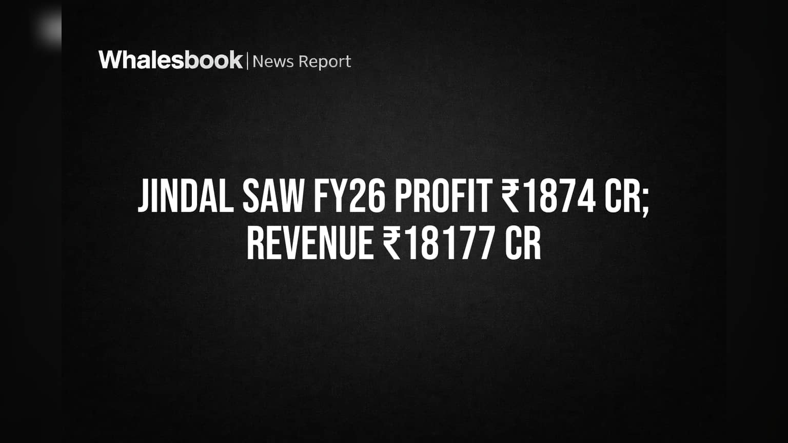 Jindal Saw Share Price: FY26-ல் அசத்தல் லாபம்! முதலீட்டாளர்களுக்கு டிவிடெண்ட் அறிவிப்பு!