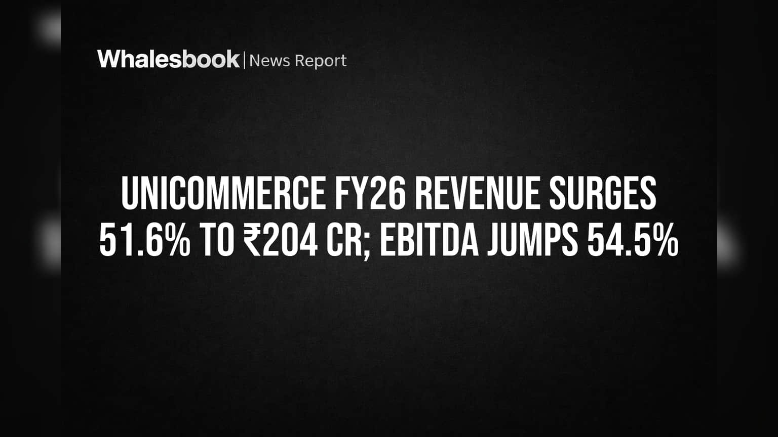 Unicommerce FY26 Revenue Hits ₹204 Cr with 51.6% Surge Powered by AI