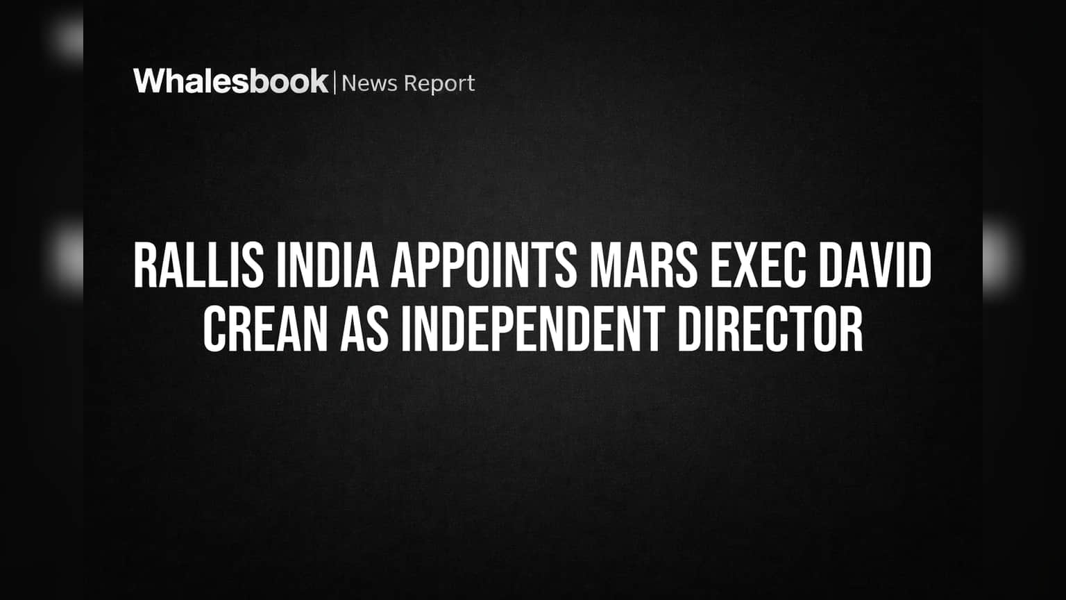 Rallis India ला नवा 'स्टार'! Mars चे दिग्गज डायरेक्टर बोर्डात, शेअरला नवी दिशा?