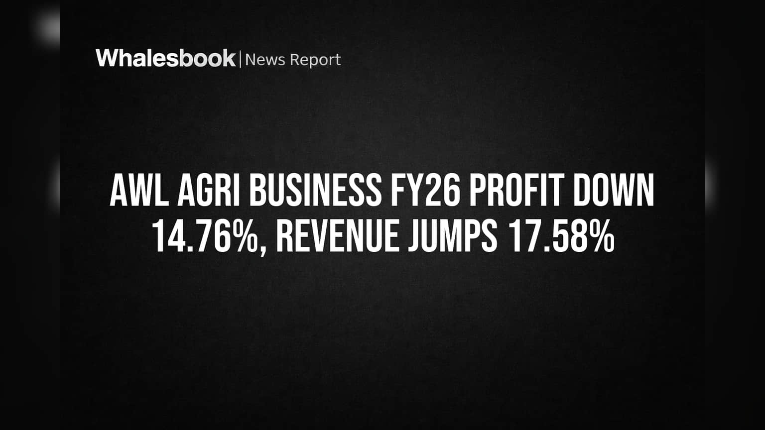 AWL Agri Business: रेवेन्यू में **17%** की छलांग, पर मुनाफे में **14%** की गिरावट! जानिए वजह