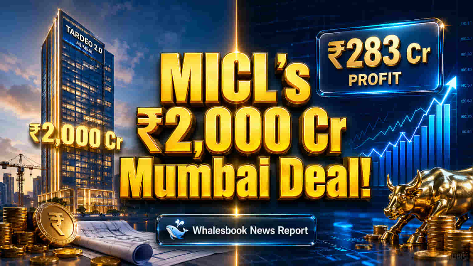 MICL चा मुंबईत ₹2,000 कोटींचा मोठा प्रोजेक्ट; FY25 मध्ये ₹283 कोटींचा नफा!