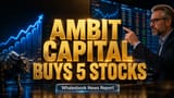 Ambit Capital ne pakde 5 shares, HDFC Bank mein dikhaya **34%** ka dum!