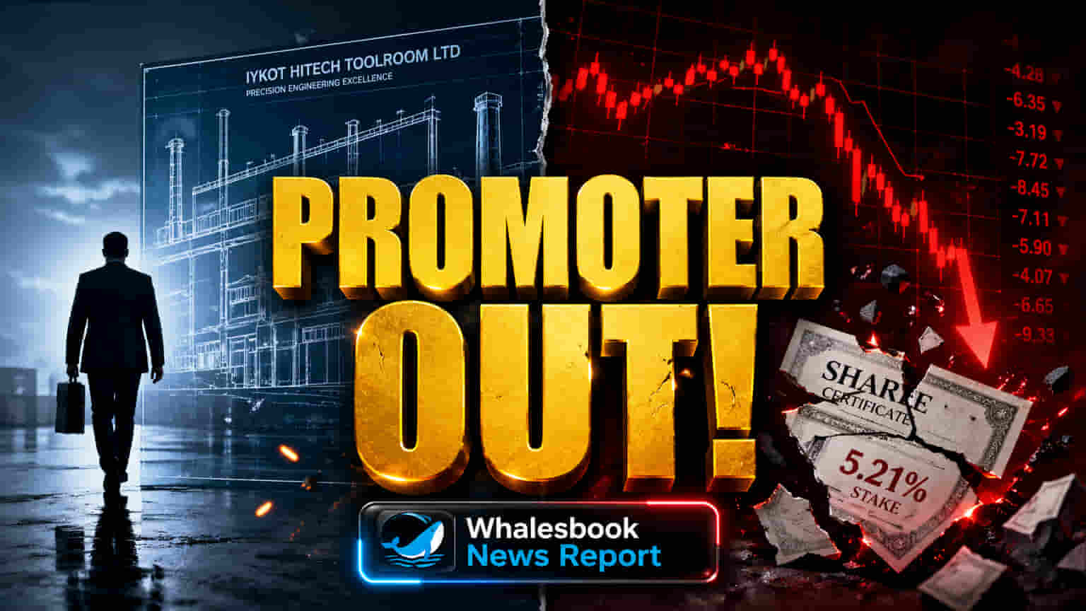 Promoter Exits Iykot Hitech Toolroom, Sells Entire 5.21% Stake