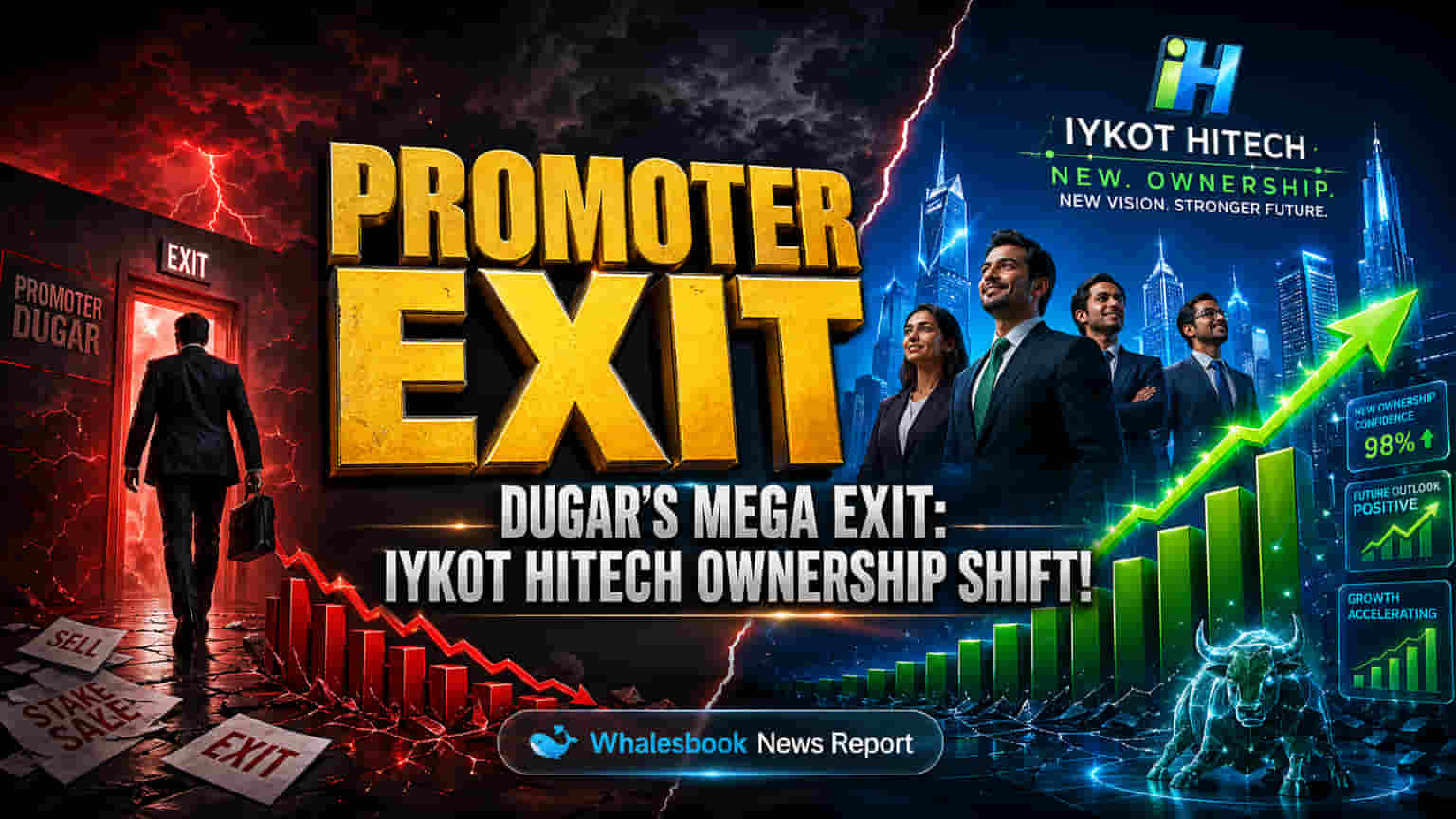 Iykot Hitech: Promoter Padam Dugar Completes 7.76% Stake Exit April 25