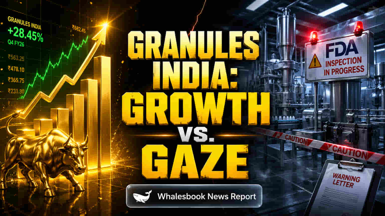 Granules India: ₹595 કરોડનો જંગી નફો, પરંતુ USFDA નો વધારાનો ખર્ચ ડંખશે!