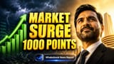 Indian Stocks Ka Blast! BSE Sensex **1000** Points Bhaga, Par Petrol Price Ka Tension Abhi Bhi Hai!