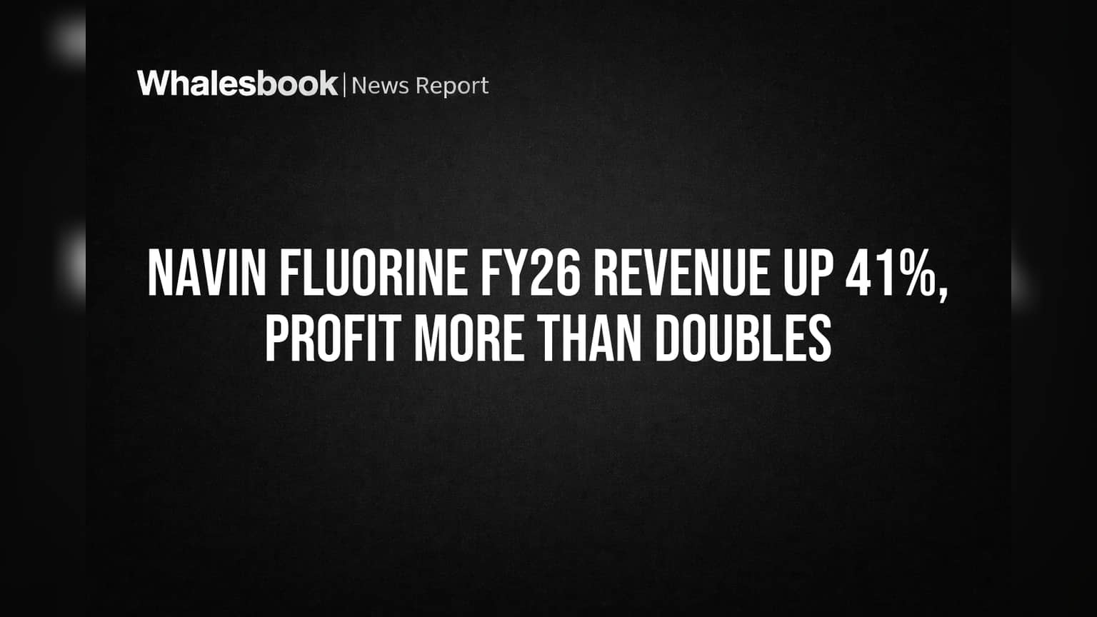Navin Fluorine Share Price: आर्थिक वर्षात तुफानी वाढ! रेव्हेन्यूत **41%** वाढ, नफा दुप्पट