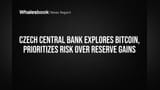 Czech National Bank Ne Bitcoin Ko Test Kiya, Par Reserve Mein Entry Cancel Kyunki 'Bahut Zyada Risk Hai'!