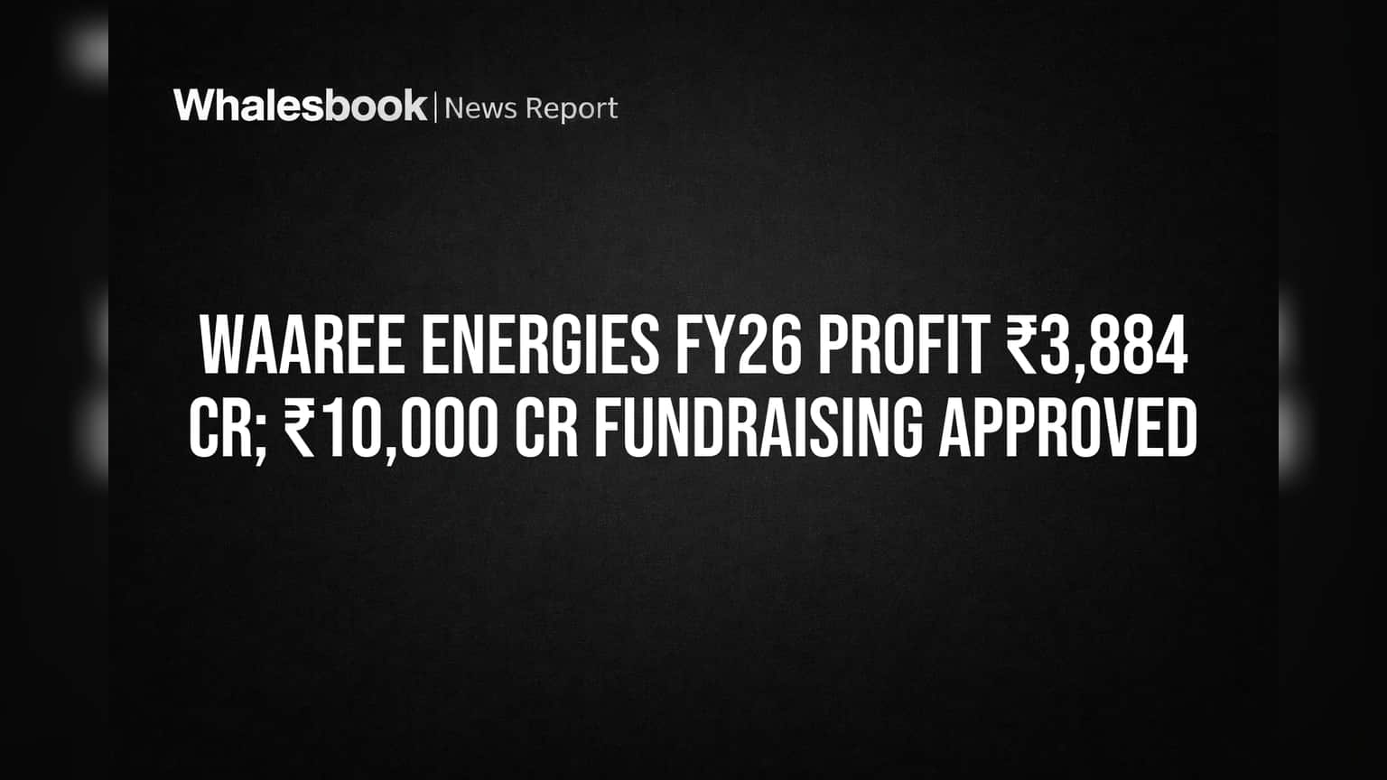 Waaree Energies Share: ₹3,884 கோடி லாபம், ₹10,000 கோடி நிதி திரட்டல்! வளர்ச்சியை பாதிக்குமா சட்ட சிக்கல்கள்?