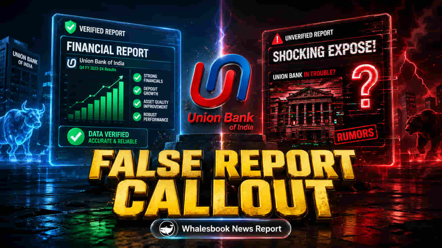 Union Bank of India: મીડિયા રિપોર્ટ પર બેંકનો ખુલાસો, ડિપોઝિટ **₹12.6 લાખ કરોડ**ને પાર