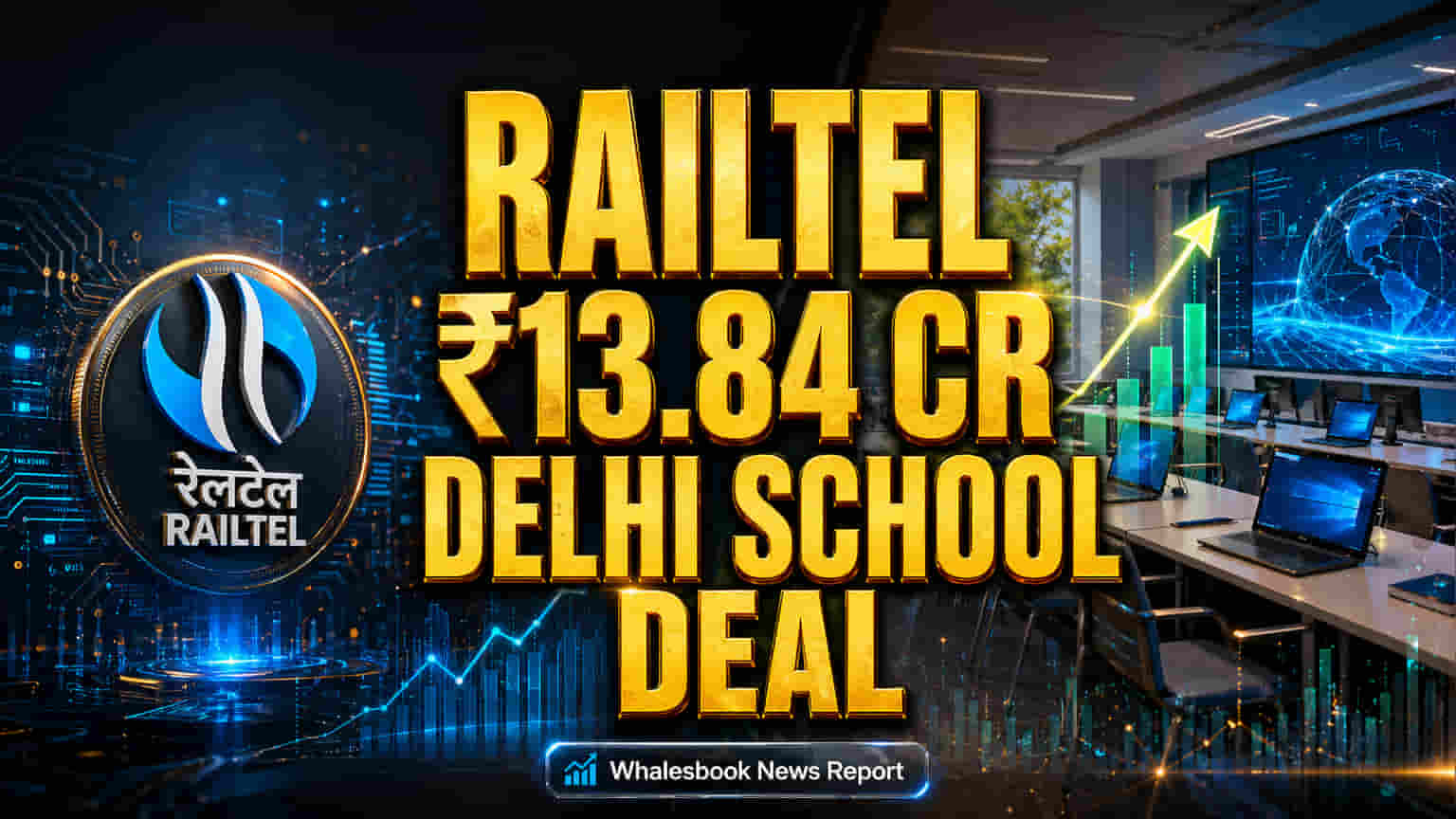 RailTel Q1 FY27: ਦਿੱਲੀ ਸਕੂਲਾਂ ਲਈ **₹13.84 ਕਰੋੜ** ਦਾ ਵੱਡਾ ਆਰਡਰ!