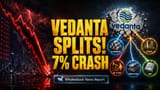 Vedanta Share Price: Demerger ka impact? Share 3.5% Dipa, Investors confused!