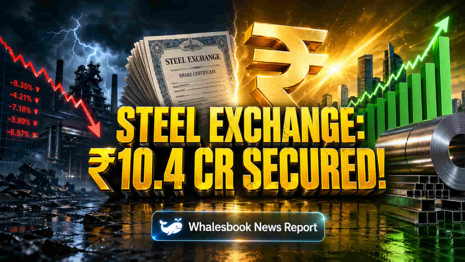 Steel Exchange India Secures ₹10.4 Cr Upfront Via Warrants