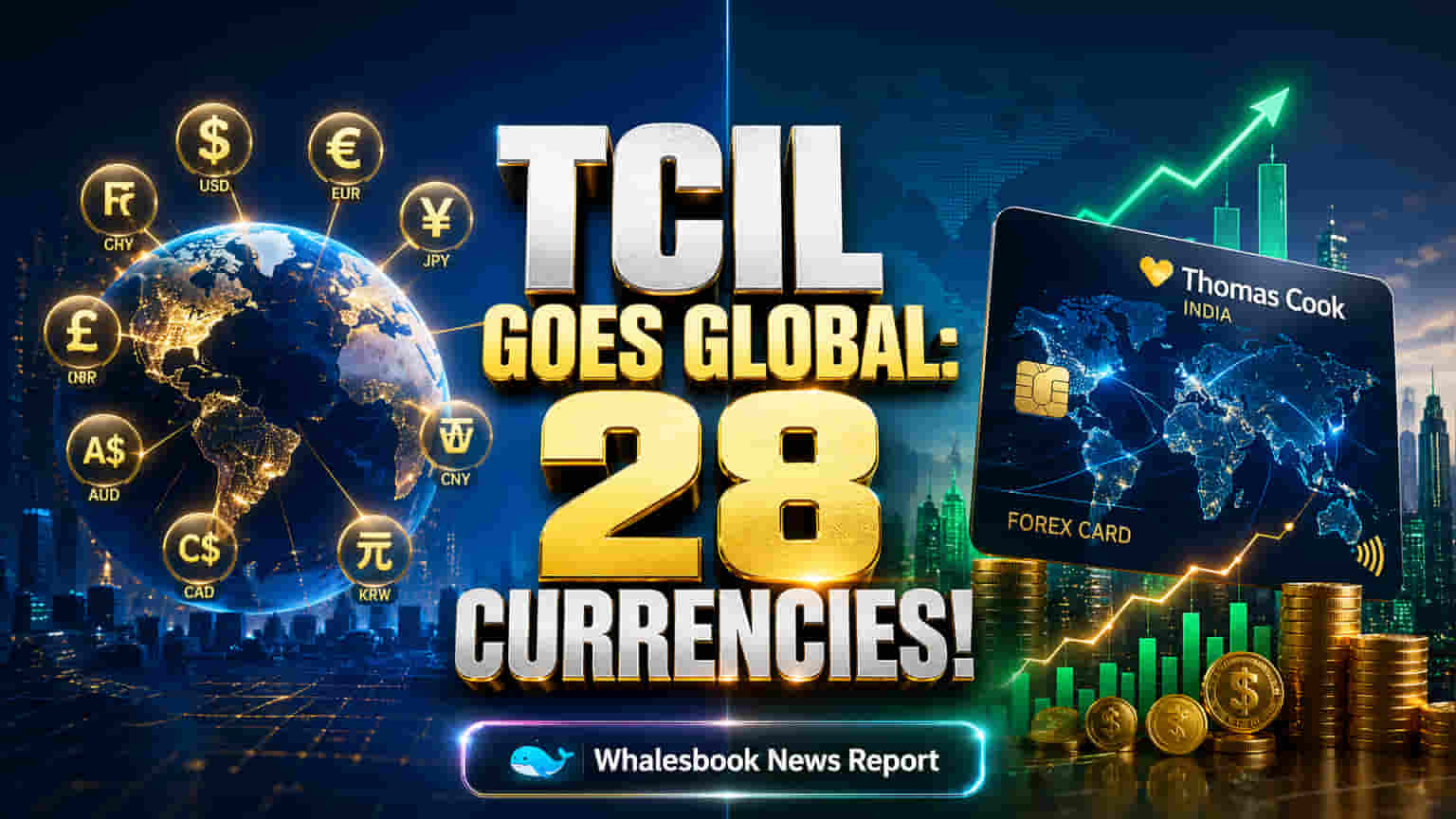 Thomas Cook India Expands Forex Cards to 28 Currencies, Adding 16 New Options