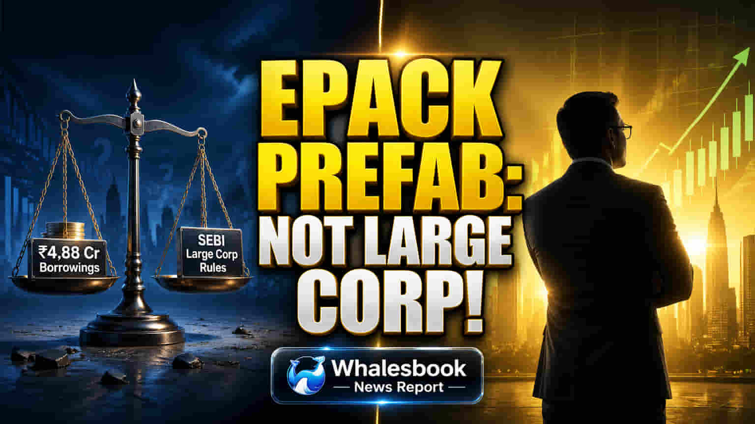 Epack Prefab Stays Clear of SEBI 'Large Corporate' Status on ₹4.88 Cr Debt