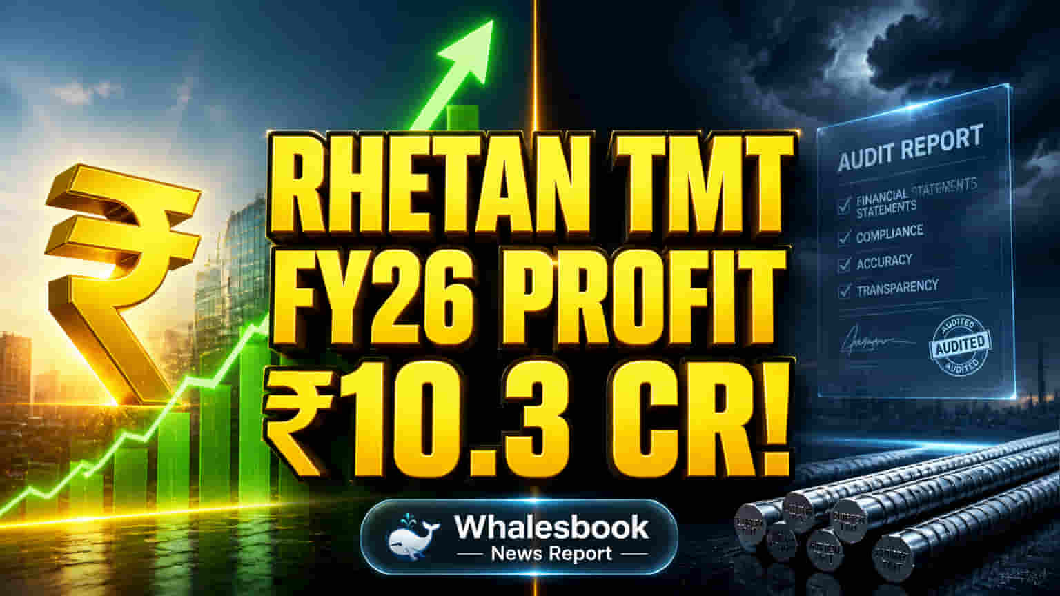 Rhetan TMT FY26: ₹10.3 Cr Profit, ₹24.4 Cr Revenue, Clean Audit