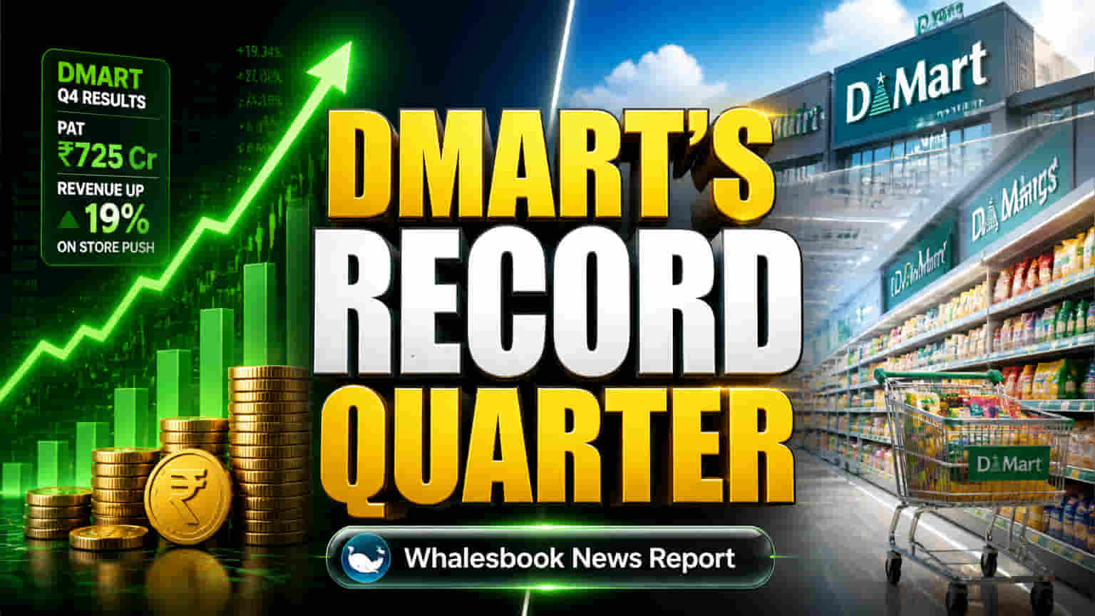 DMart Crosses 500 Stores; Q4 Profit ₹725 Cr as Revenue Jumps 19%