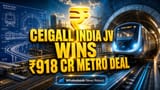 Ceigall India Bags ₹918 Cr Jaipur Metro Contract Amid Execution Risks