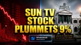 Sun TV Share Price: Election mein DMK piche, toh Share **9.49%** gira! Family ka drama bhi shuru