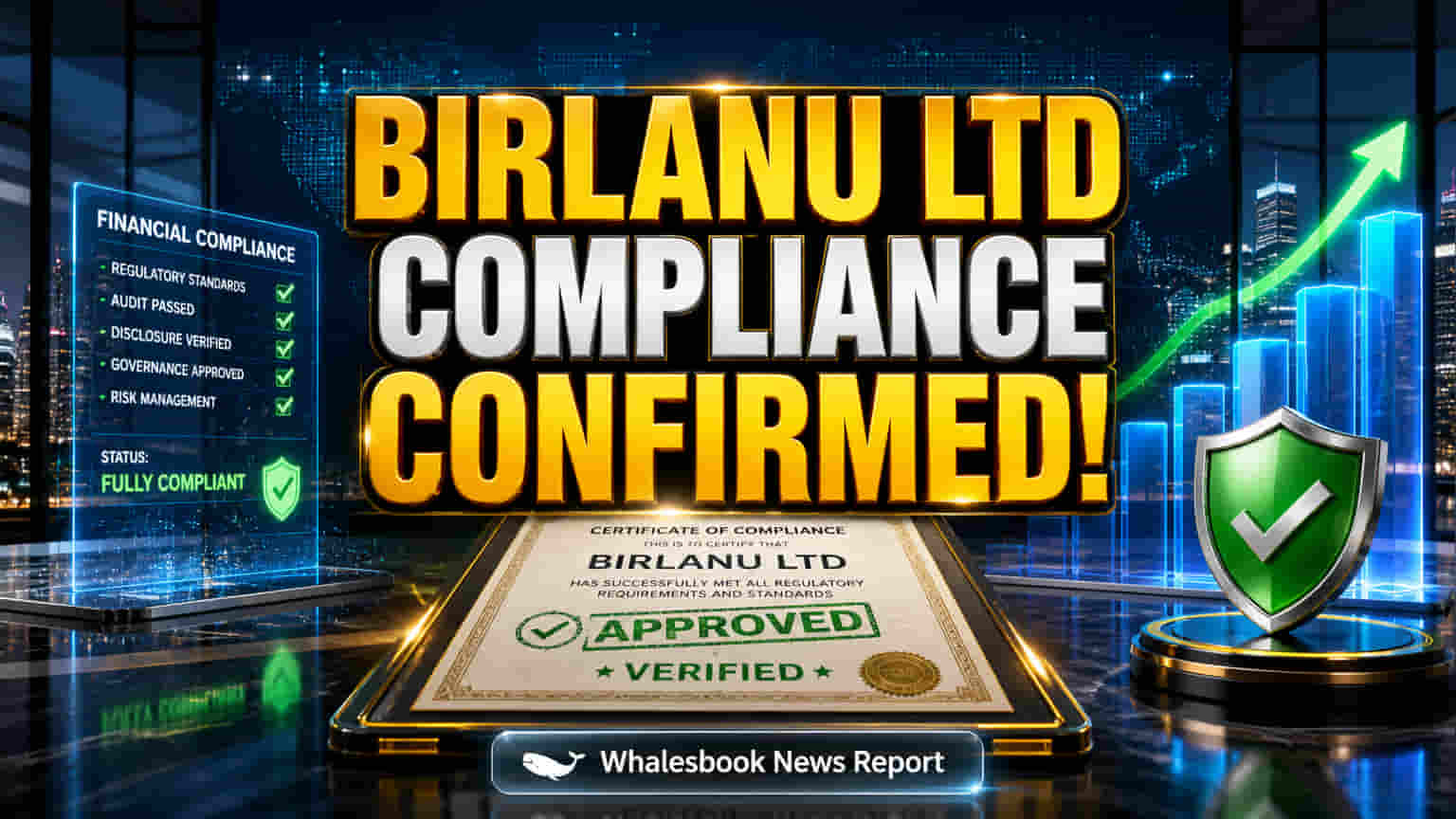 Birlanu Ltd: રોકાણકારો માટે મોટા સમાચાર! FY26 કમ્પ્લાયન્સ રિપોર્ટ ફાઈલ, SEBI નિયમોનું સંપૂર્ણ પાલન