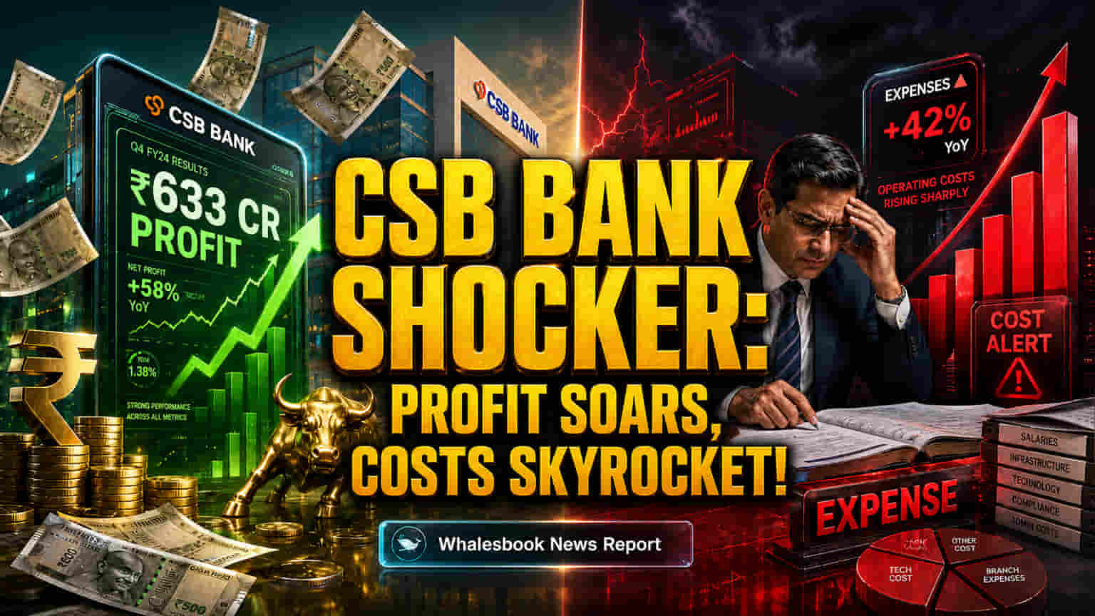 CSB Bank Share Price: லாபத்தில் ஜாக்பாட்! FY26-ல் ₹633 கோடி லாபம், வருவாய் **24%** உயர்வு