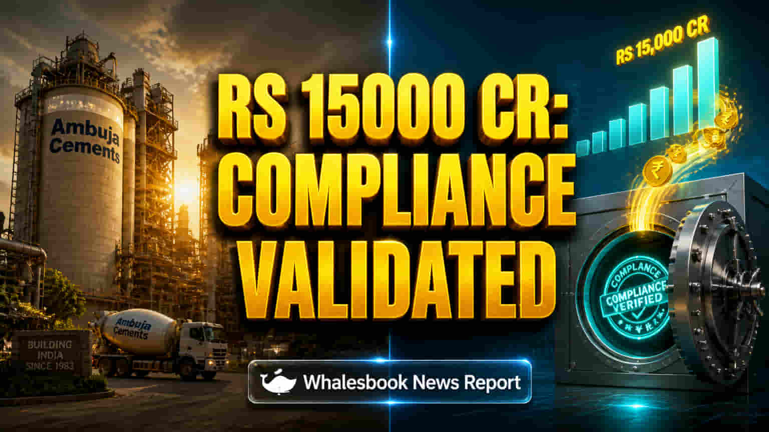 Ambuja Cements Confirms Rs 15,000 Cr Fund Use Aligns With Plan