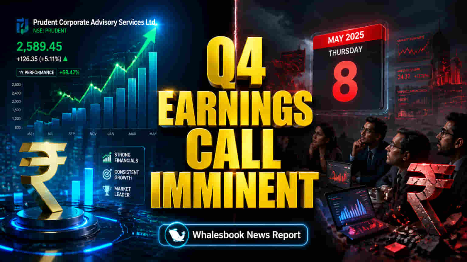 Prudent Corporate Q4 Call May 8: Investors Eye FY26 Growth Amid Risks