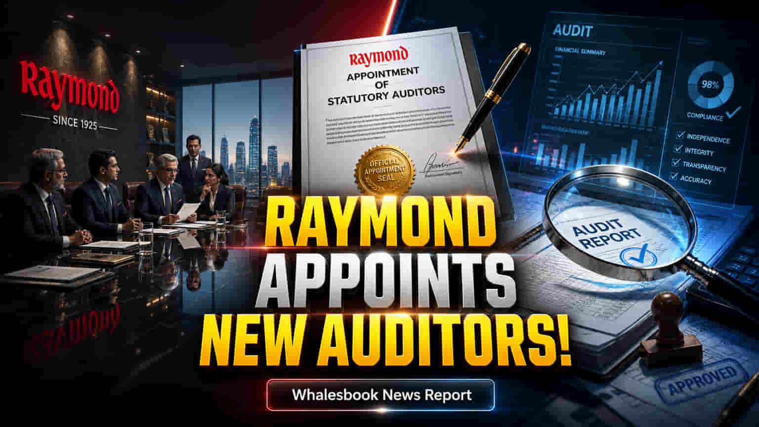 Raymond Taps Price Waterhouse for 5-Year Audit Term