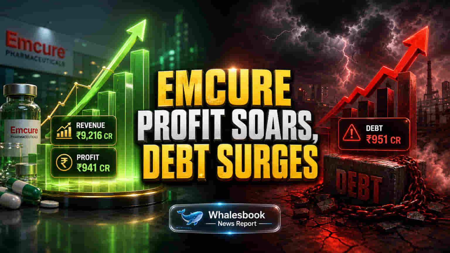 Emcure FY26 Revenue Soars 15.7%, Profit Up 33% Amidst Rising Borrowings