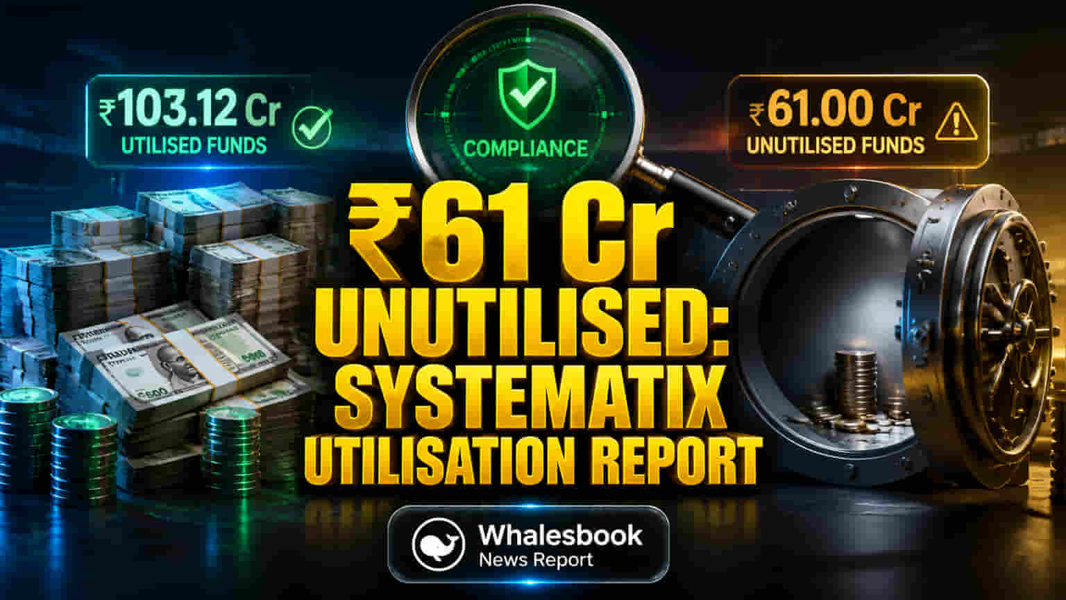 Systematix Corporate Services Ltd: ₹61 Crore Unused in Preferential Issue