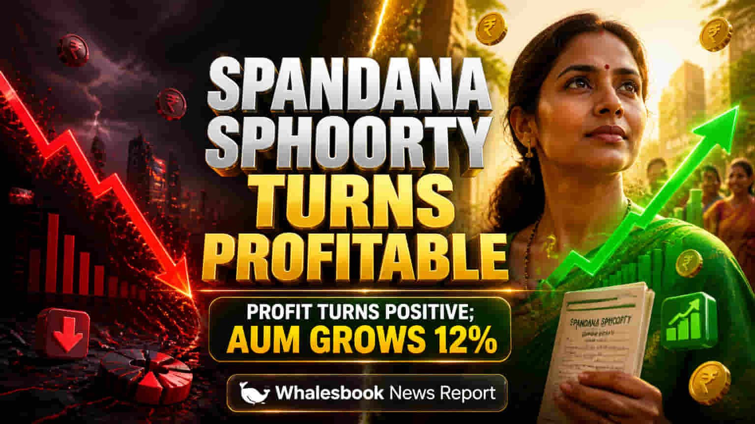 Spandana Sphoorty Returns to Profit in Q4 FY26, AUM & Disbursements Rise